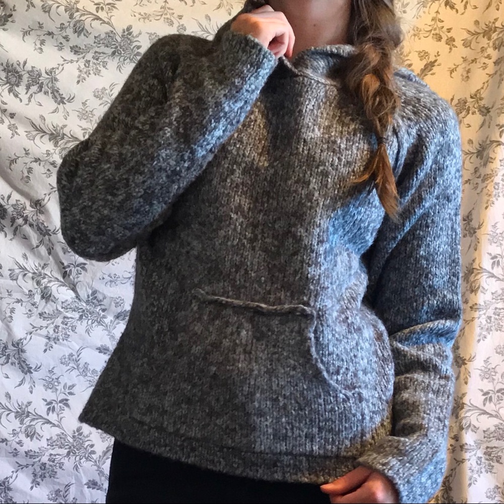 Athleta Wool Hoodie